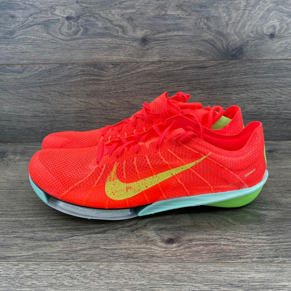 Nike Air Victory 2 Men Size 12 Orange Crimson Track Spikes FD8411-600